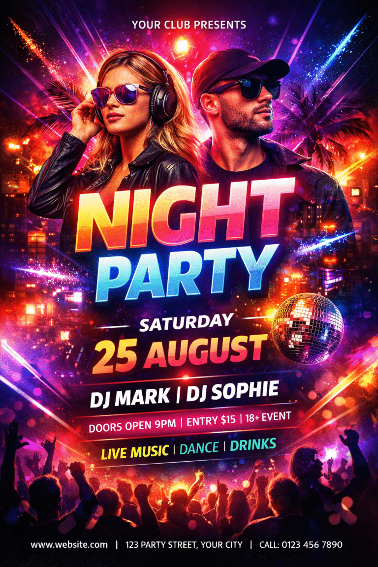Night Party - Flyers